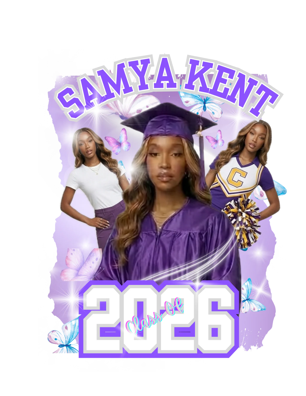 Customized Graduation Fan