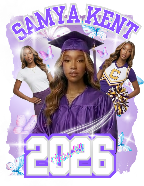 Customized Graduation Fan